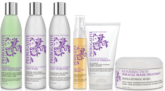 ESSENTIAL HEALTHY HAIR KIT - The best natural hair growth treatment program available.