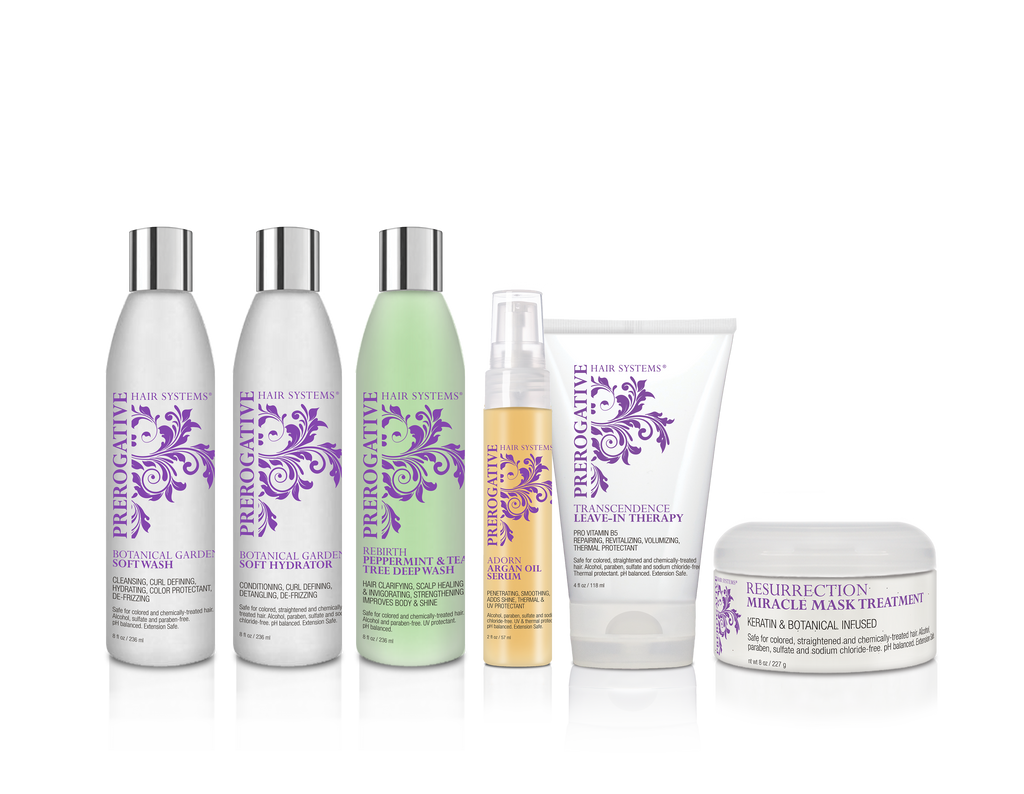 natural hair products - Essential Healthy Hair Kit - Prerogative Hair Systems - Tony Crystal Labs